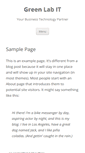 Mobile Screenshot of greenlabit.com